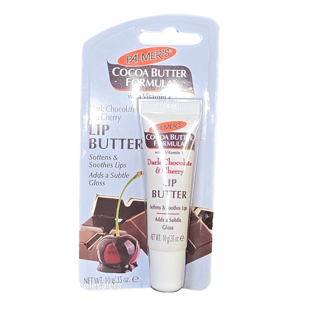 Palmers Cocoa Butter Formula Dark Chocolate & Cherry Lip Butter 0.35oz Tube NEW